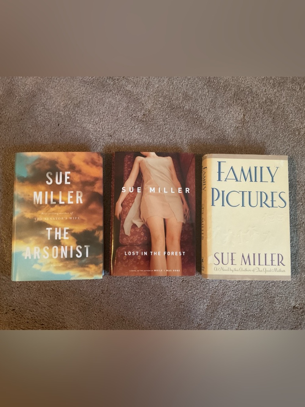 Book Set – The Arsonist, Lost in the Forest, Family Pictures